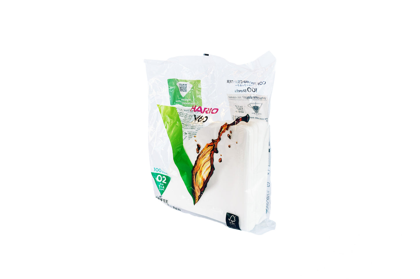 Hario V60 Filter Papers x 100