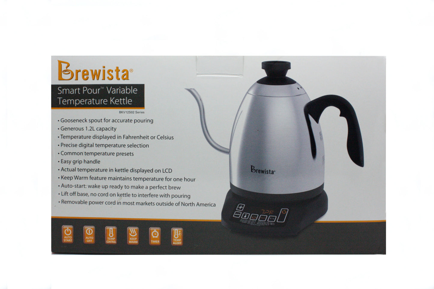 Brewista Smart Pour Variable Temp Kettle 1.2L