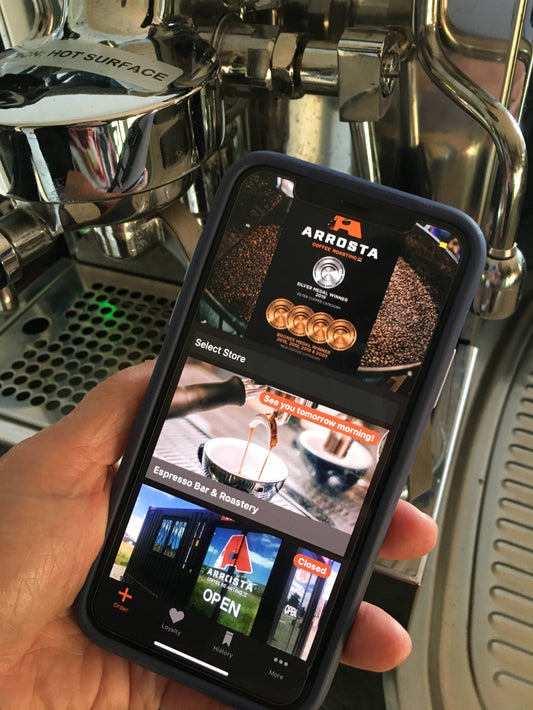 Arrosta Coffee Mobile Ordering App
